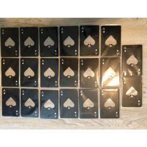 5pcs Ace of Spade Bottle Opener, Stainless Steel C